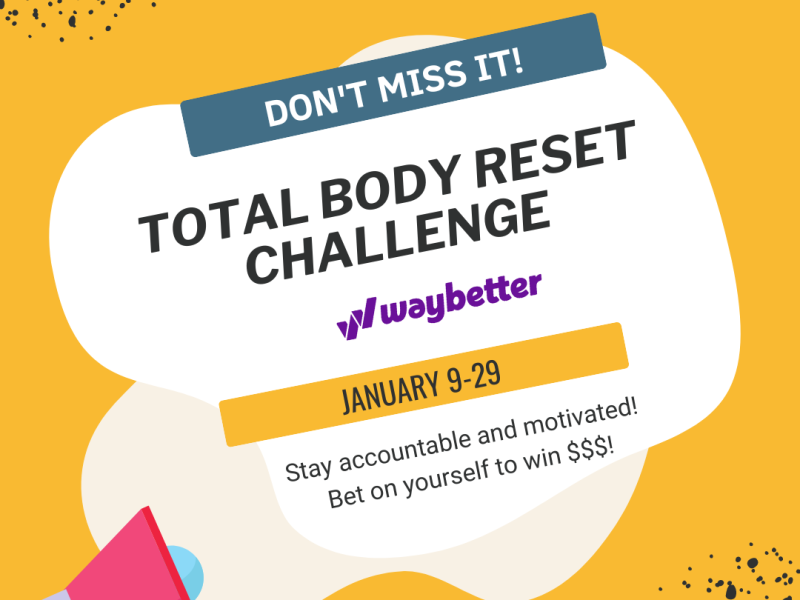 Total Body Reset Challenge Begins January 9